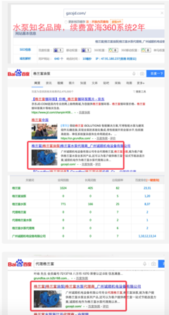 提升品牌曝光 格兰富油泵热词排名策略与富海360系统续费、电容代理的协同发展